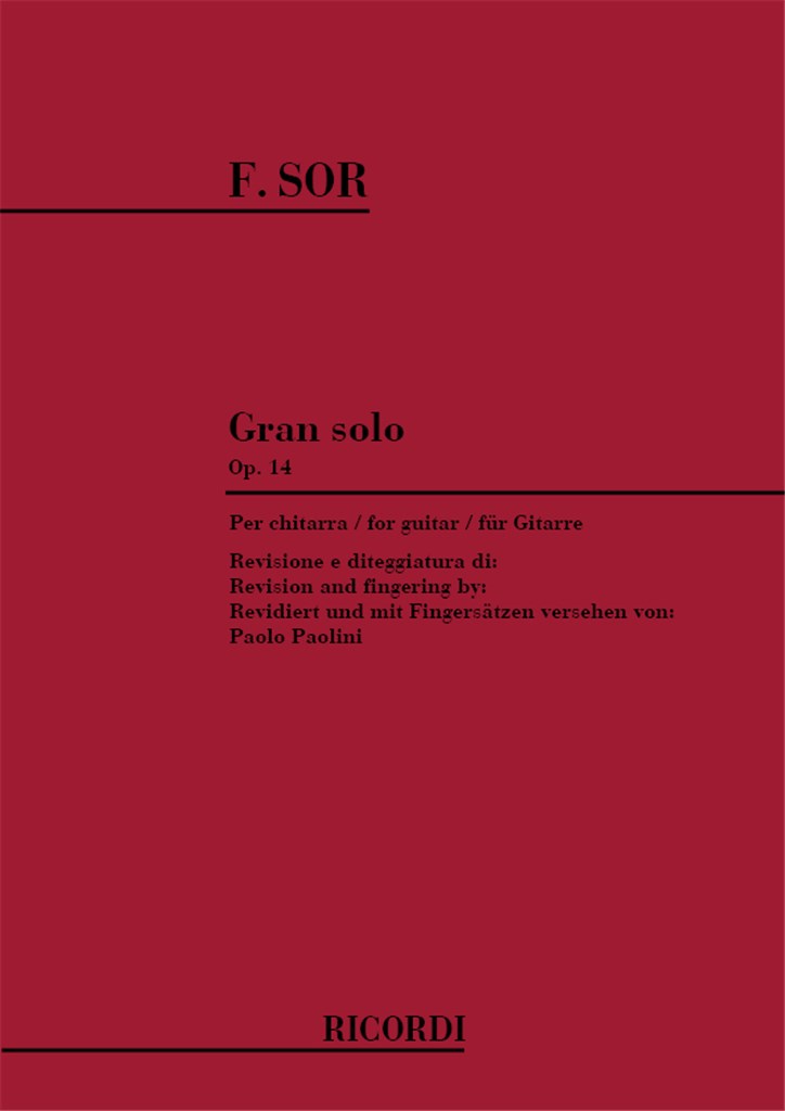 Gran Solo Op. 14